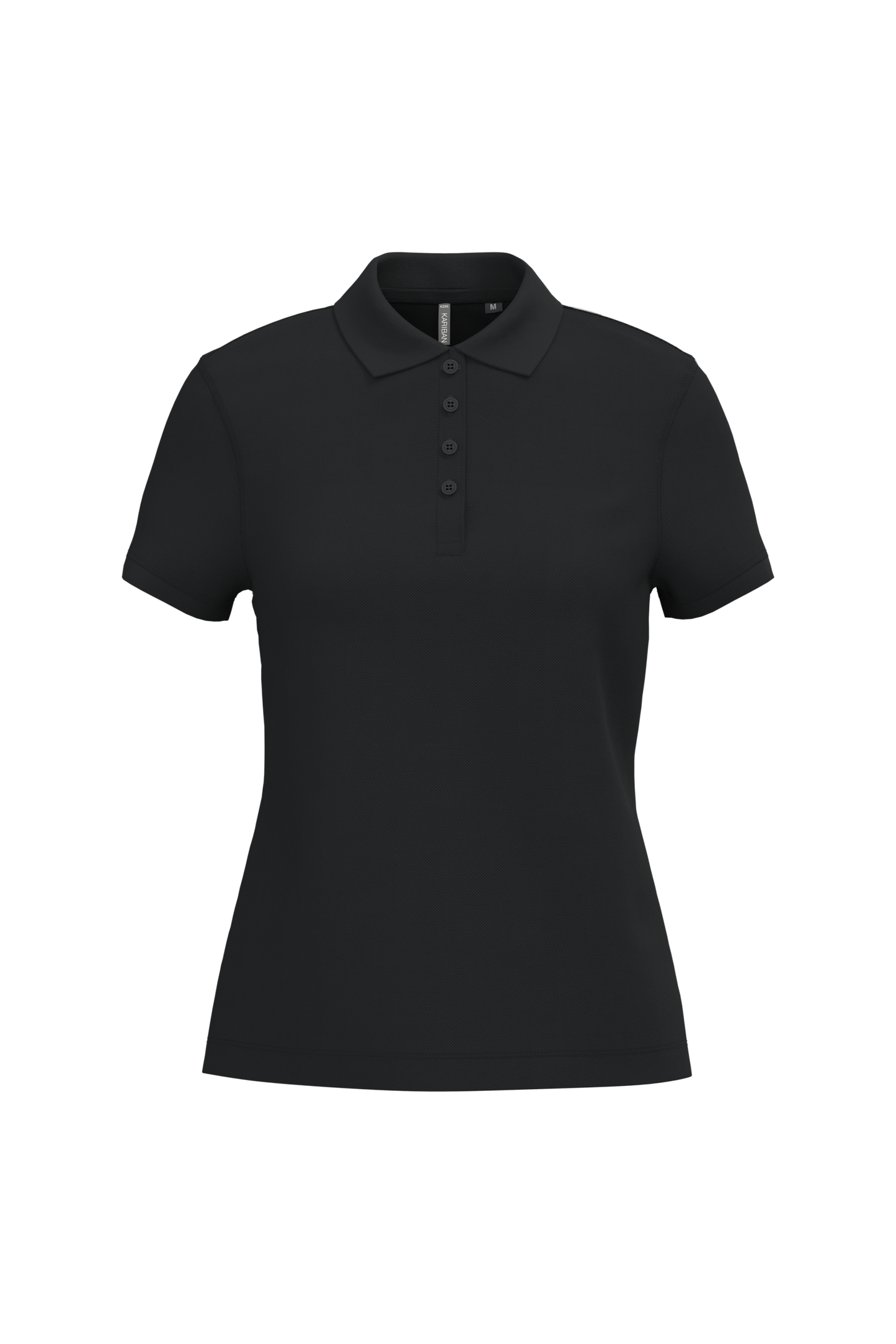 Polo piqué donna manica corta (K255C-taglie-grandi)