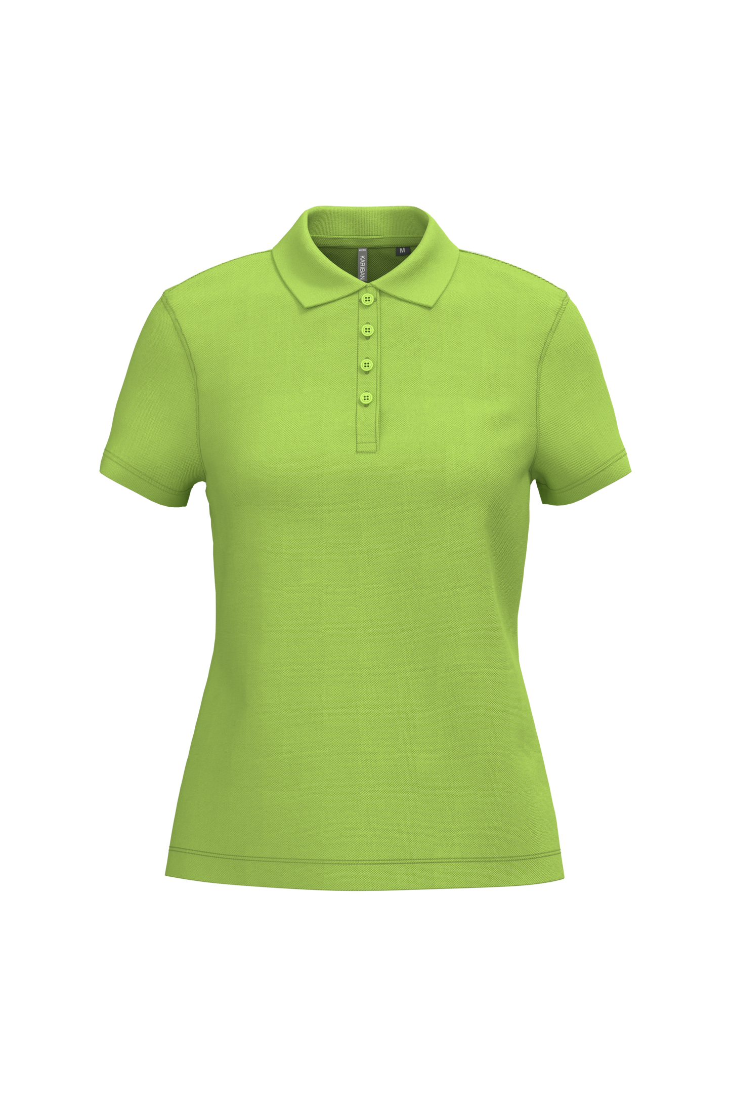 Polo piqué donna manica corta (K255C-taglie-grandi)