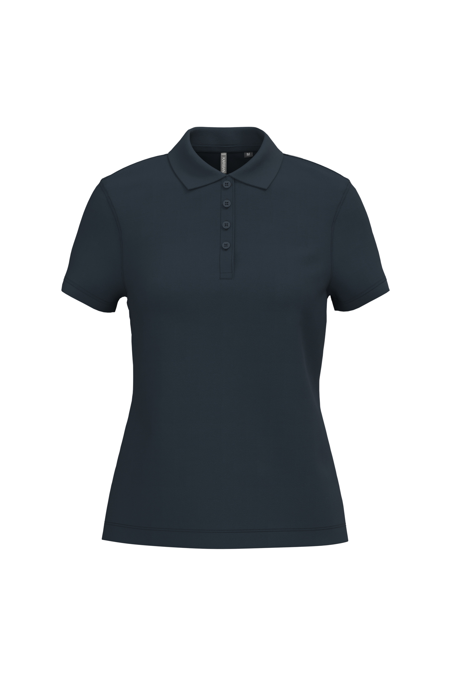 Polo piqué donna manica corta (K255C-taglie-grandi)