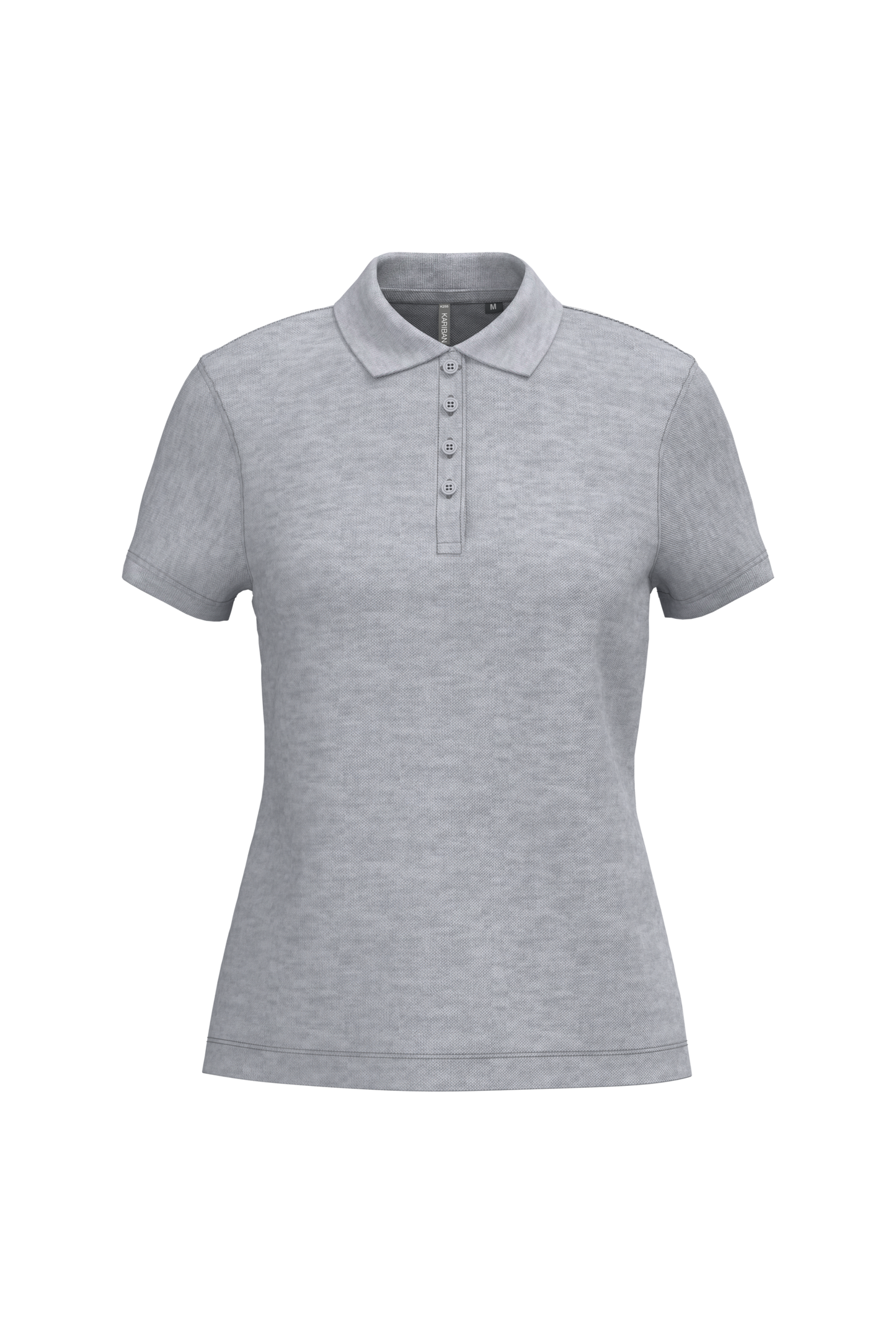 Polo piqué donna manica corta (K255C-taglie-grandi)