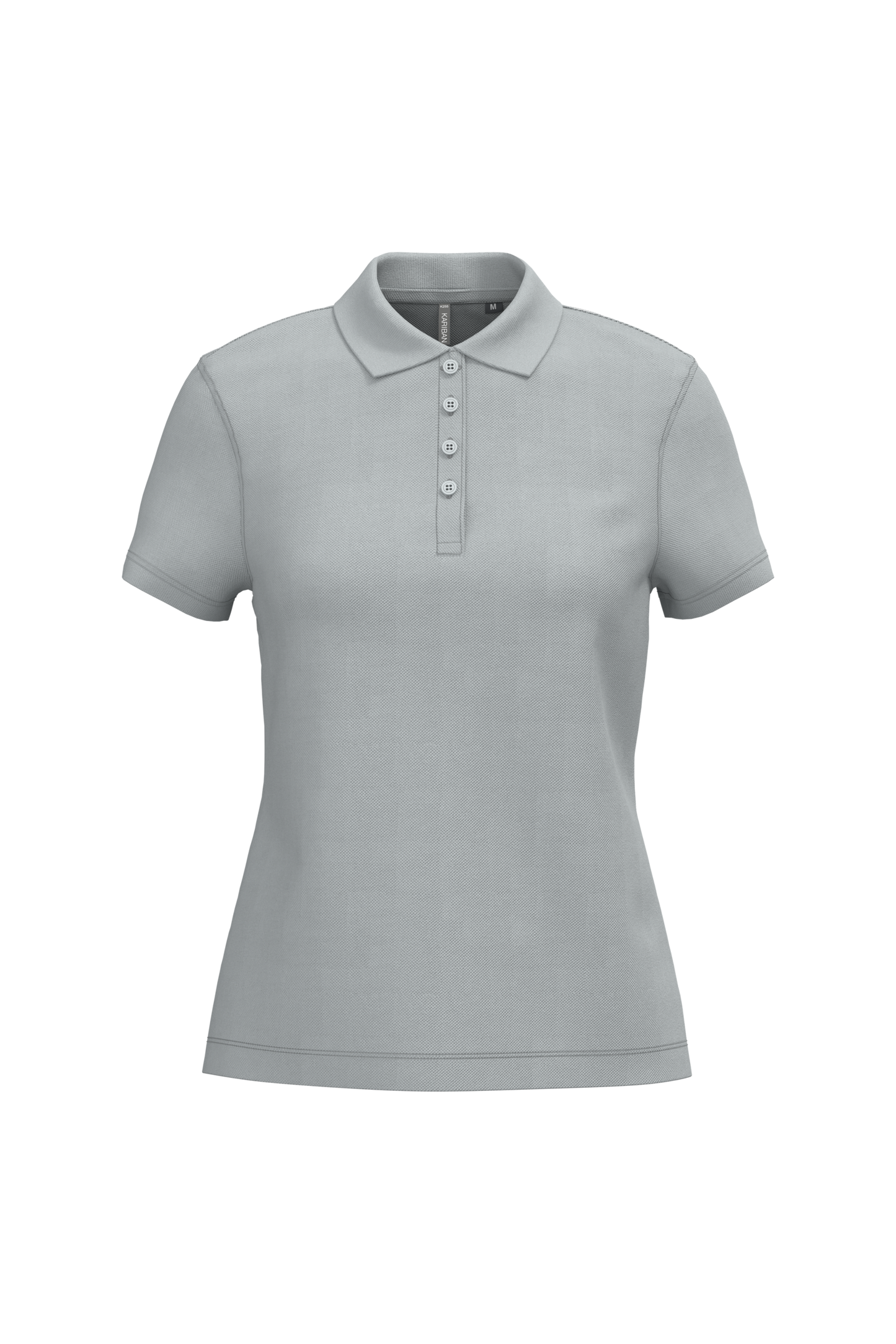 Polo piqué donna manica corta (K255C-taglie-grandi)