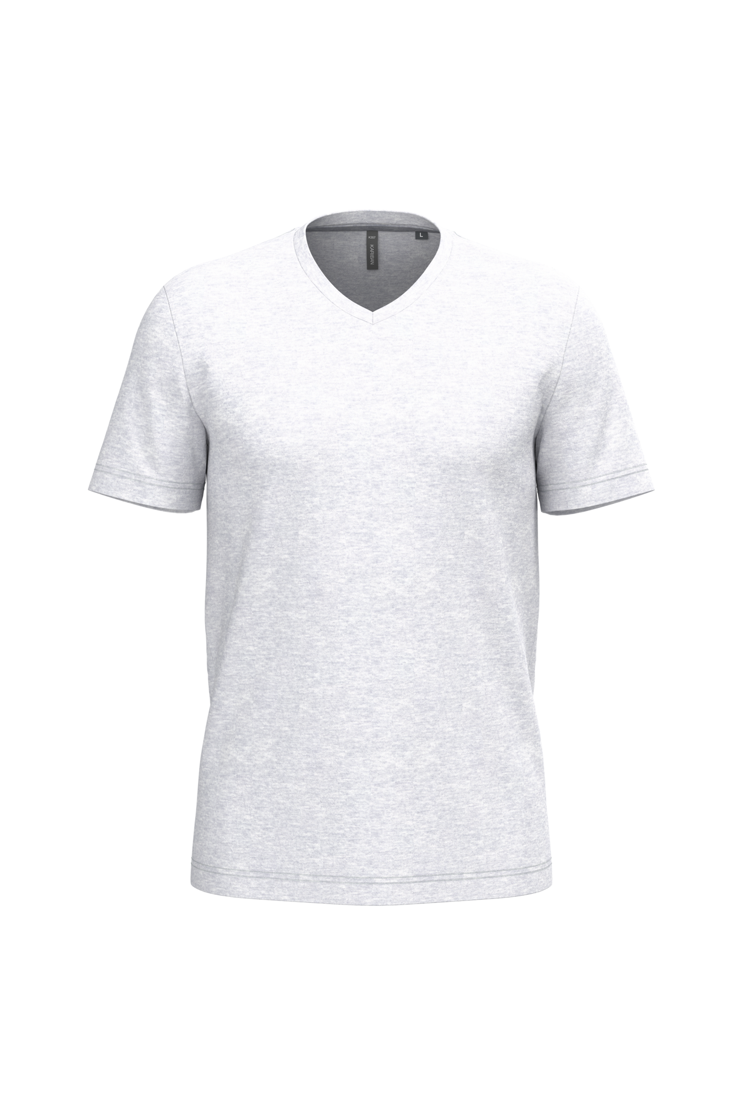 K357 T-shirt uomo manica corta scollo a V