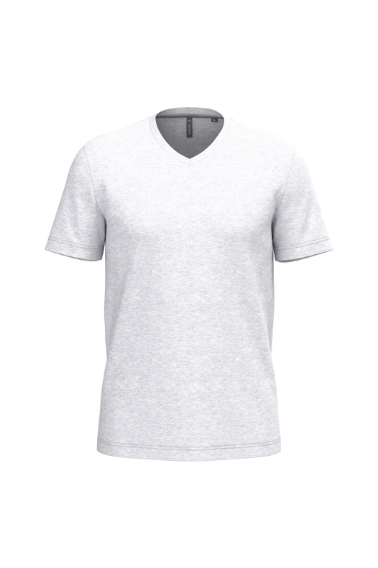 K357 T-shirt uomo manica corta scollo a V