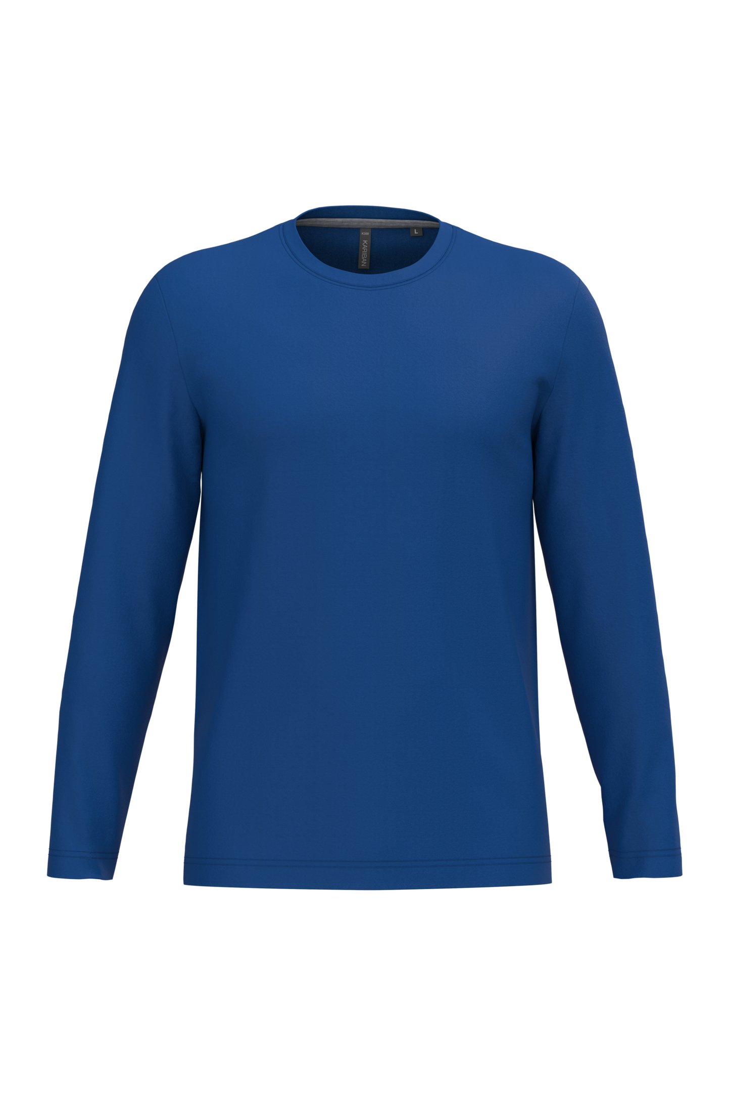 K359 T-shirt uomo manica lunga girocollo