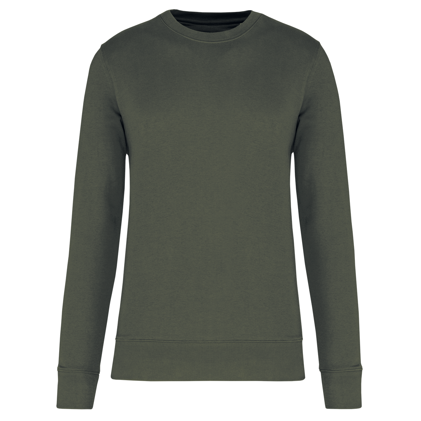 Felpa eco-sostenibile girocollo (K4025C-taglie-grandi)