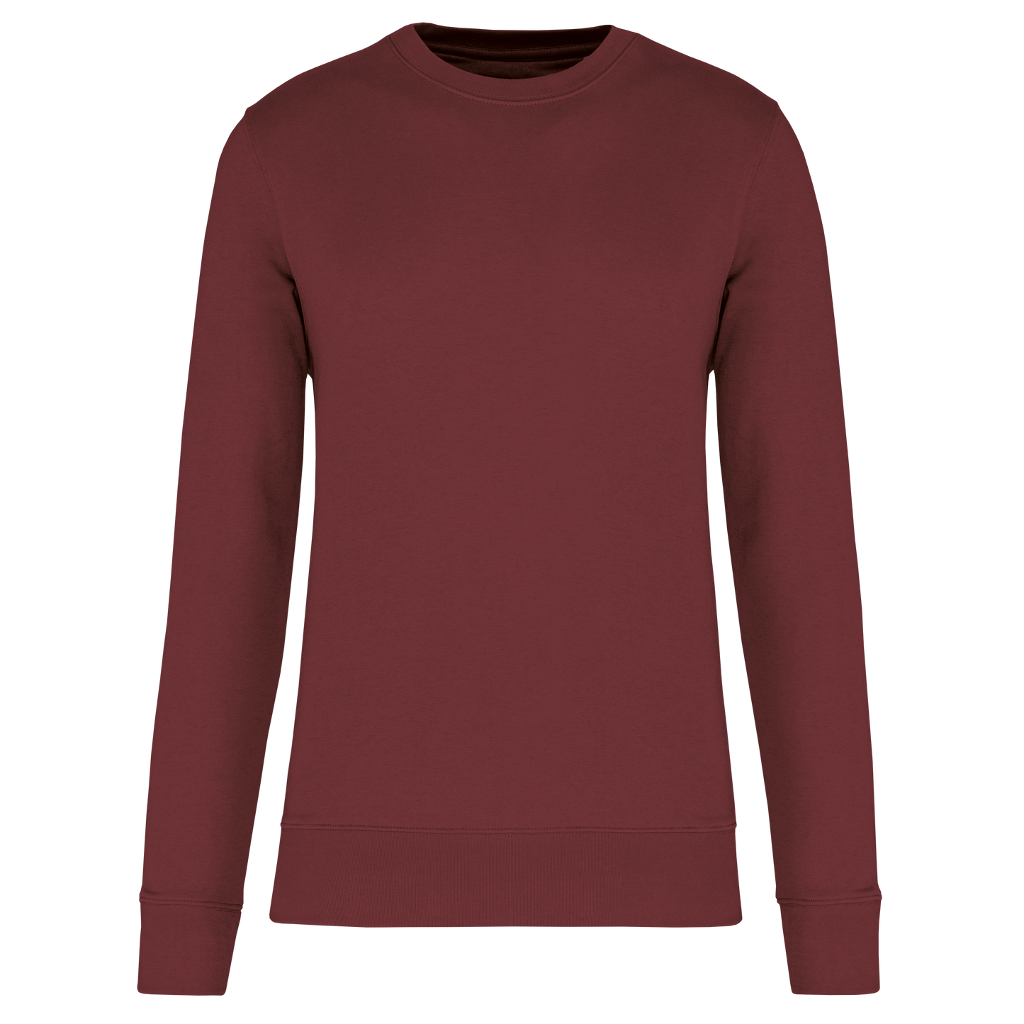Felpa eco-sostenibile girocollo (K4025C-taglie-grandi)