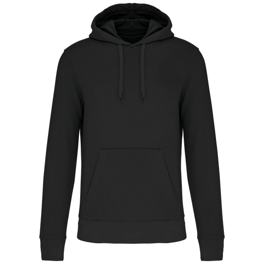 Felpa ecosostenibile uomo con cappuccio (K4027C-taglie-grandi)