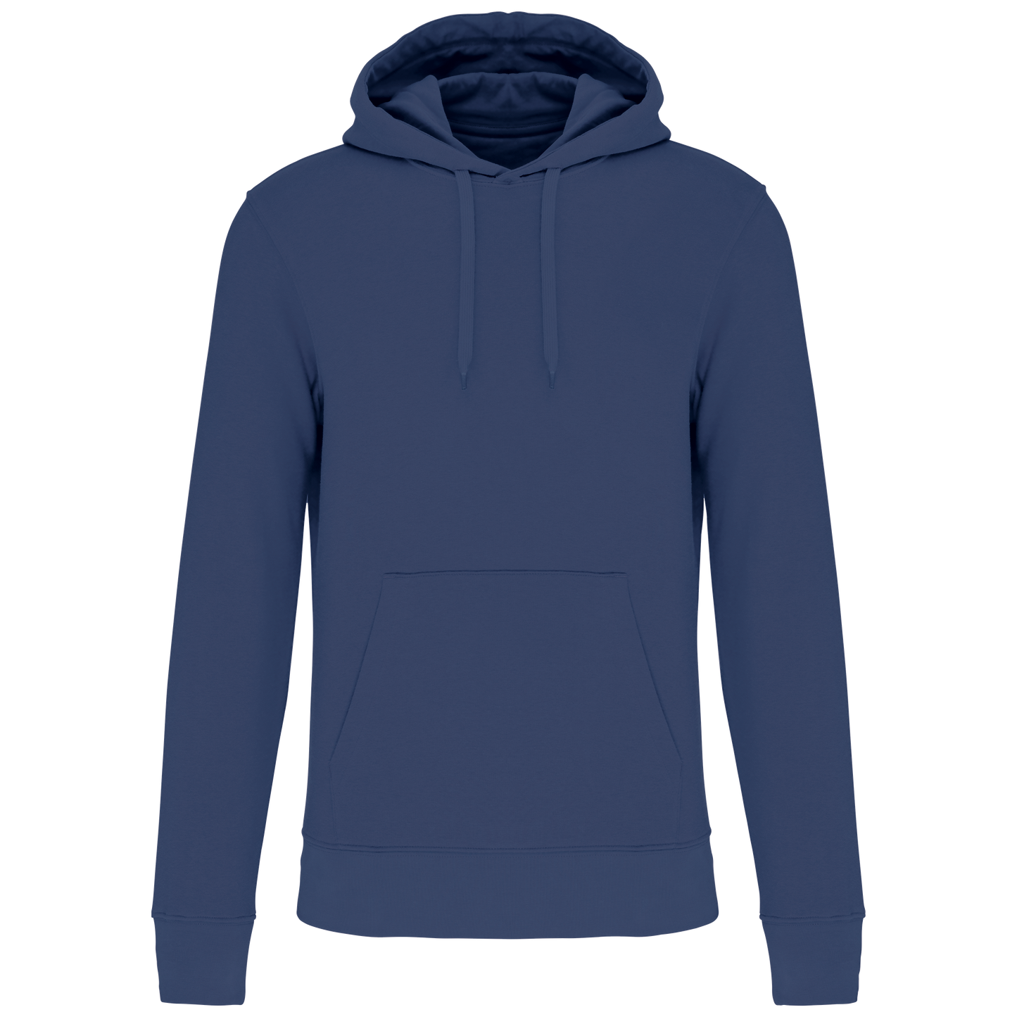 Felpa ecosostenibile uomo con cappuccio (K4027C-taglie-standard)