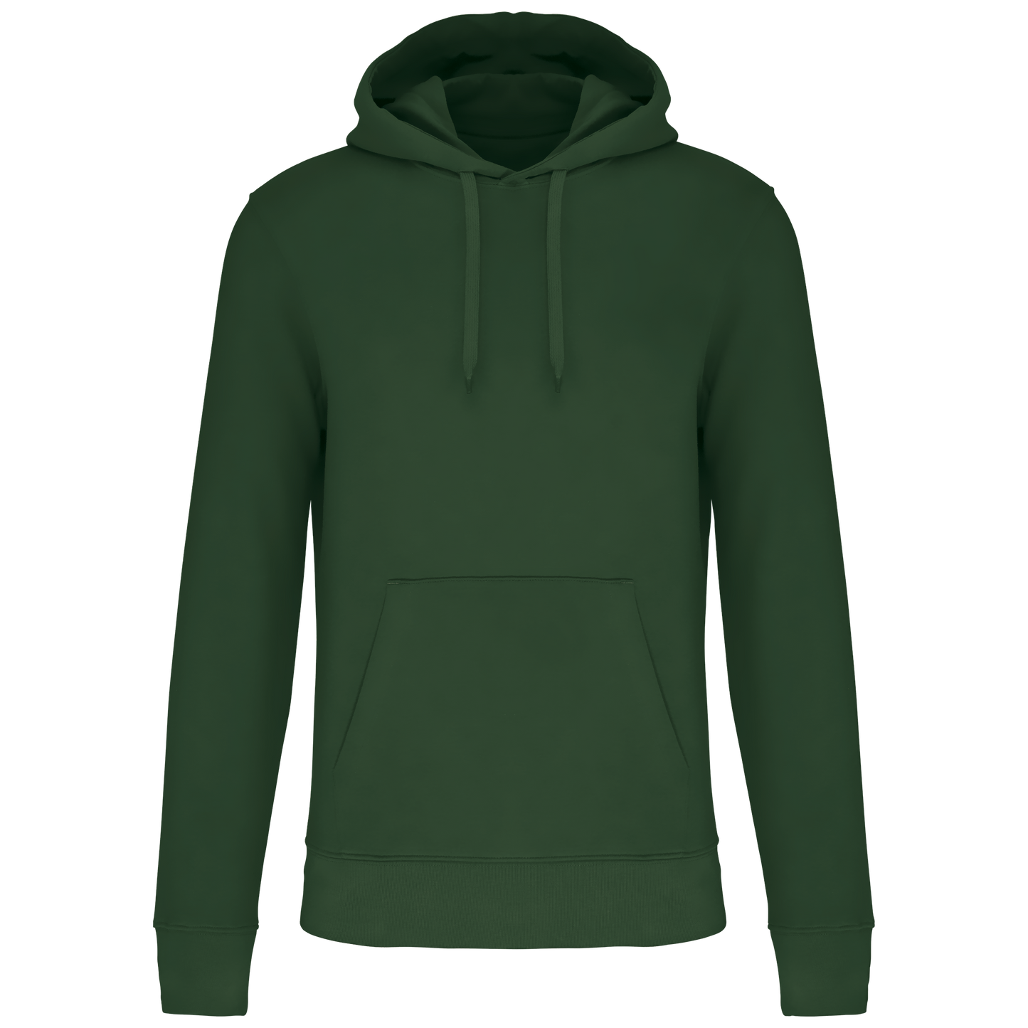 Felpa ecosostenibile uomo con cappuccio (K4027C-taglie-grandi)