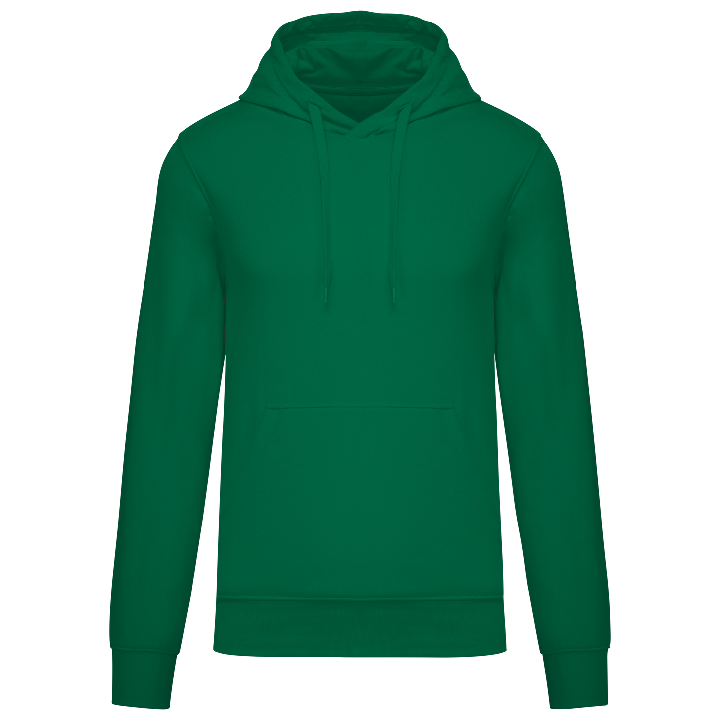 Felpa ecosostenibile uomo con cappuccio (K4027C-taglie-standard)