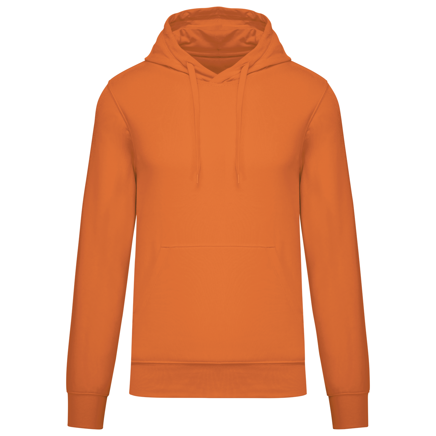 Felpa ecosostenibile uomo con cappuccio (K4027C-taglie-grandi)