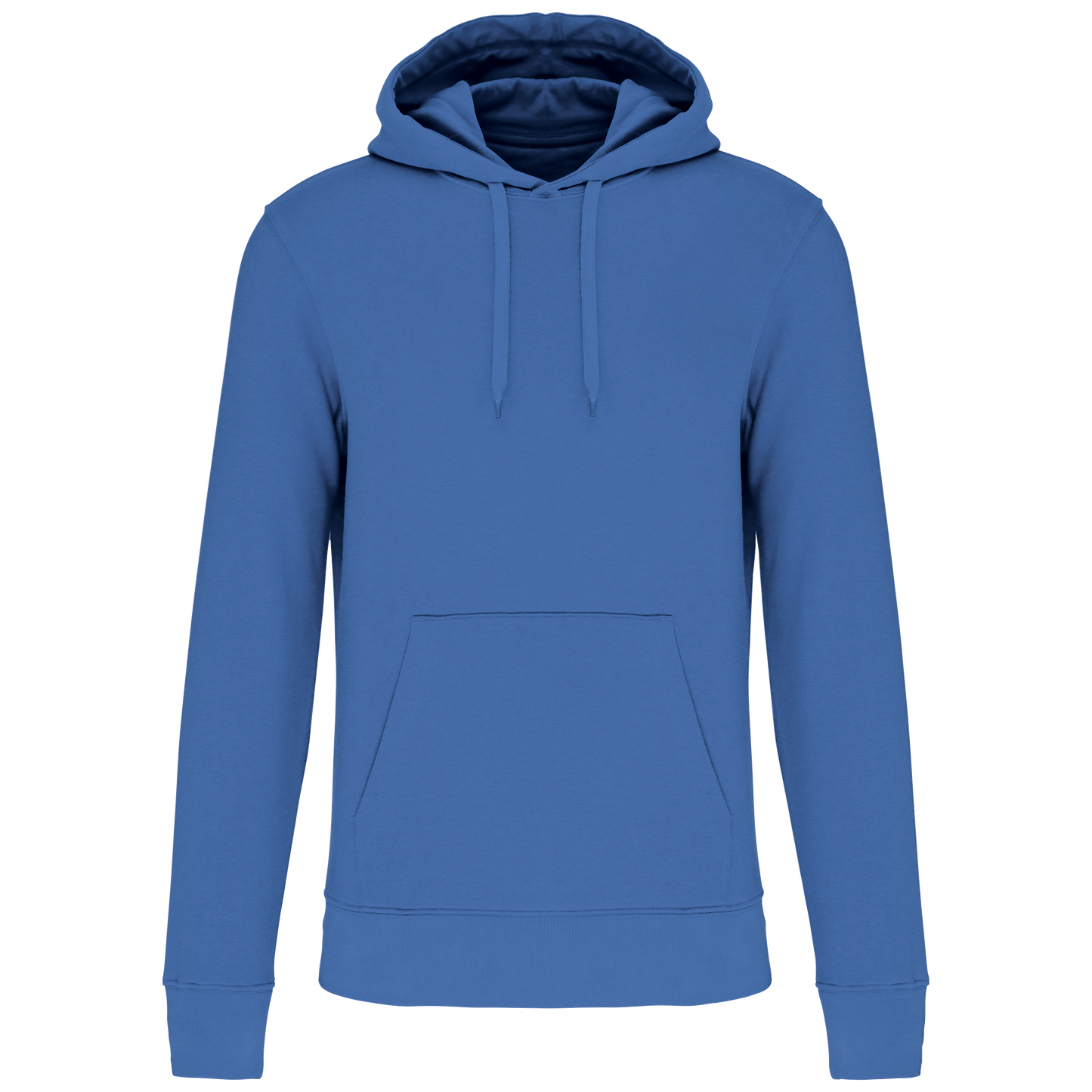 Felpa ecosostenibile uomo con cappuccio (K4027C-taglie-grandi)