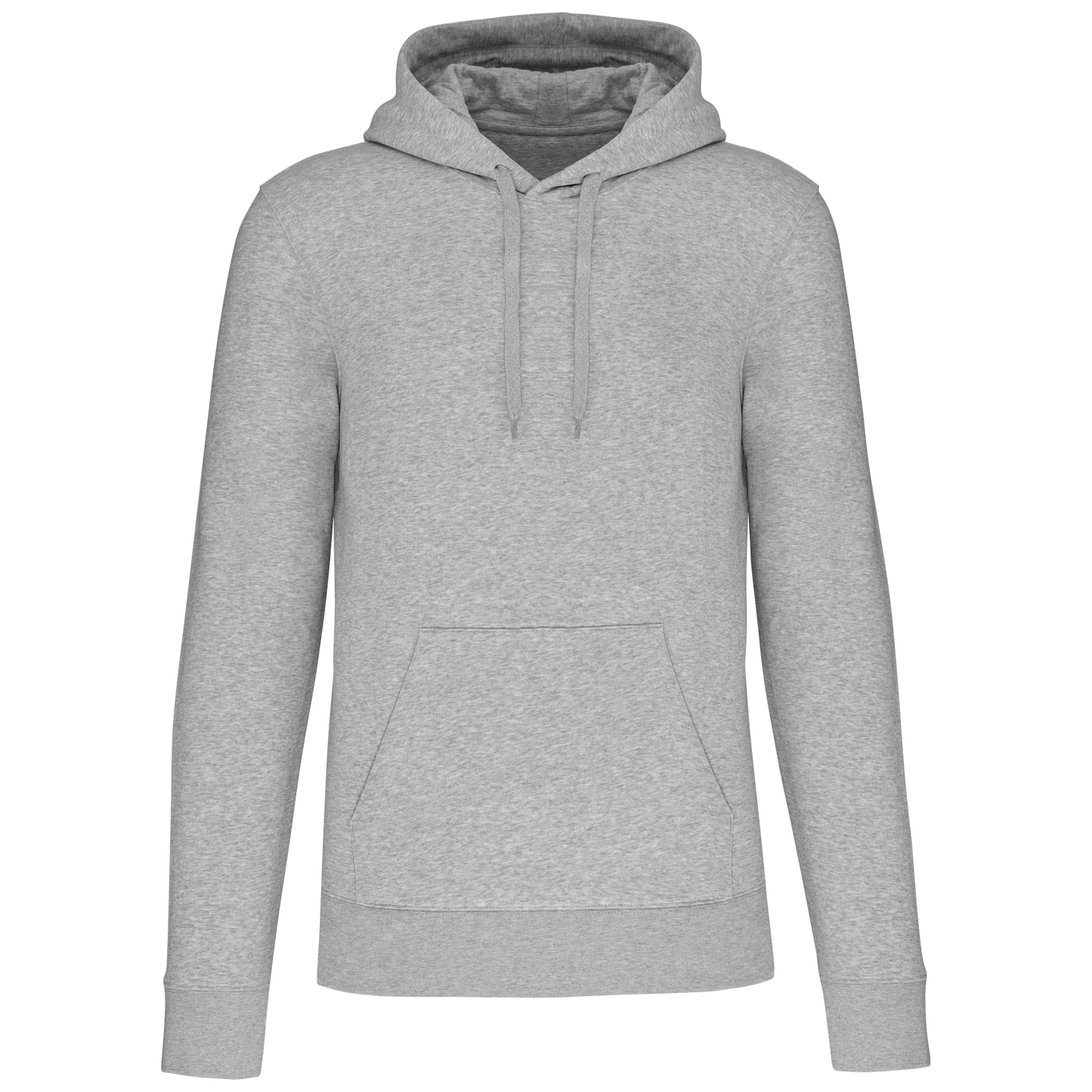 Felpa ecosostenibile uomo con cappuccio (K4027C-taglie-grandi)