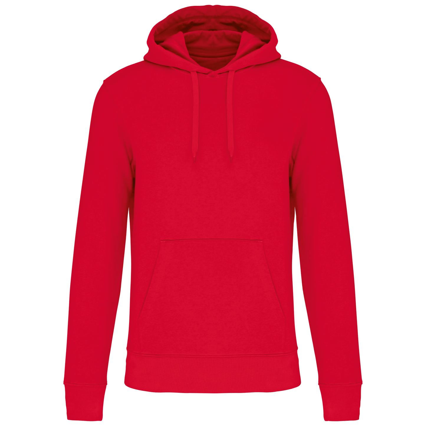 Felpa ecosostenibile uomo con cappuccio (K4027C-taglie-grandi)