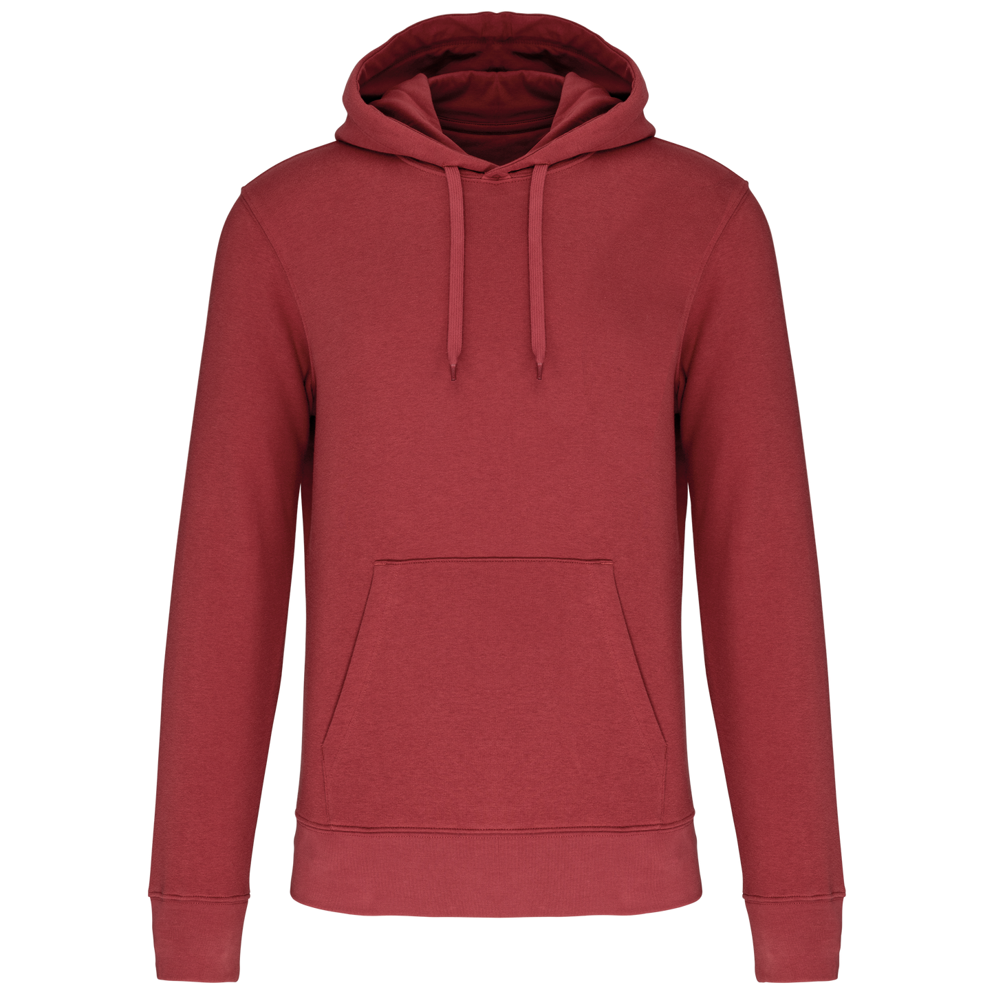 Felpa ecosostenibile uomo con cappuccio (K4027C-taglie-grandi)