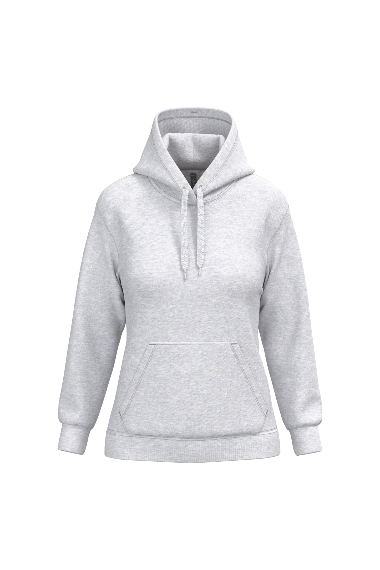 Felpa donna con cappuccio (K473-taglie-standard)