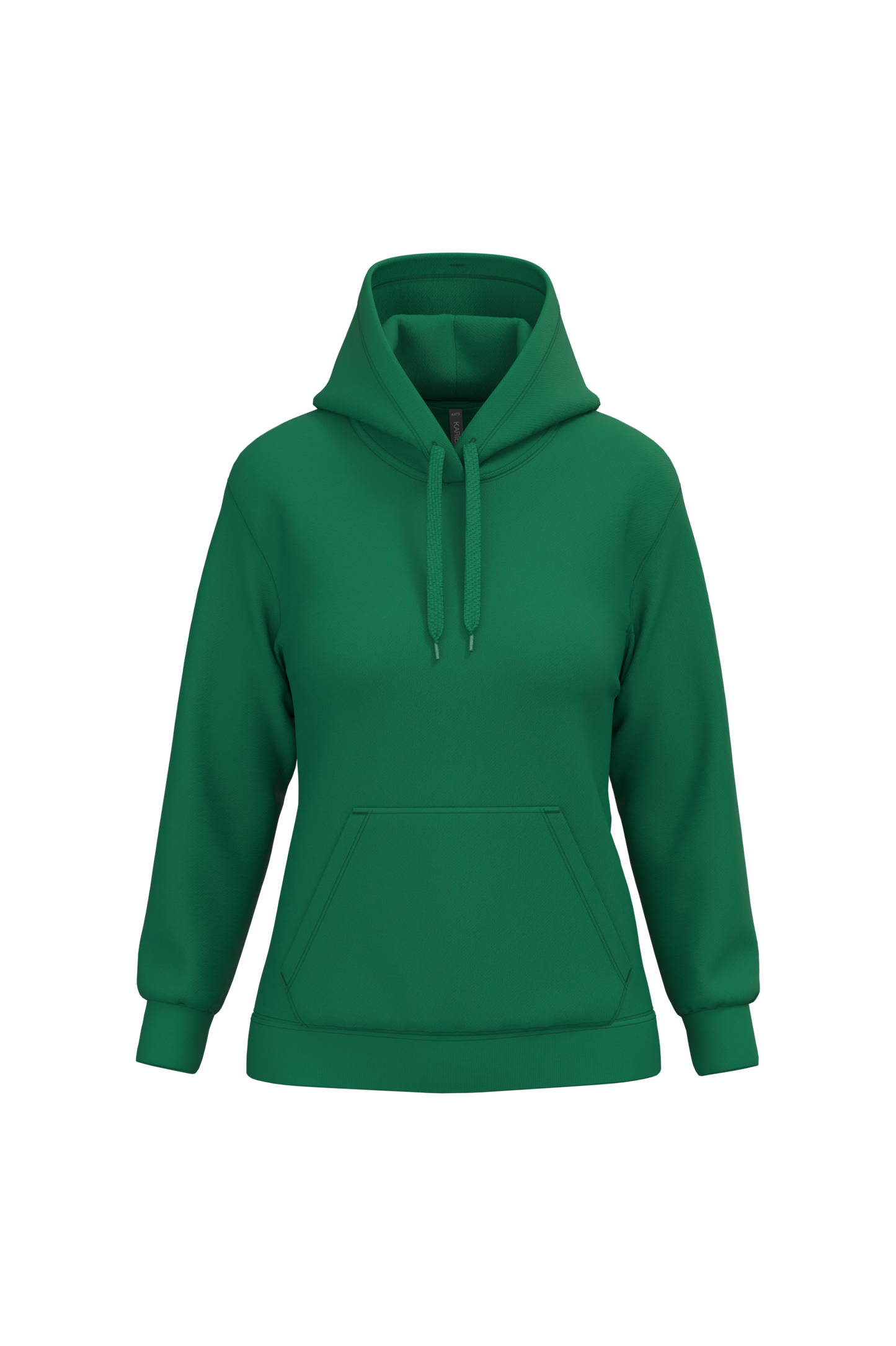 Felpa donna con cappuccio (K473-taglie-grandi)