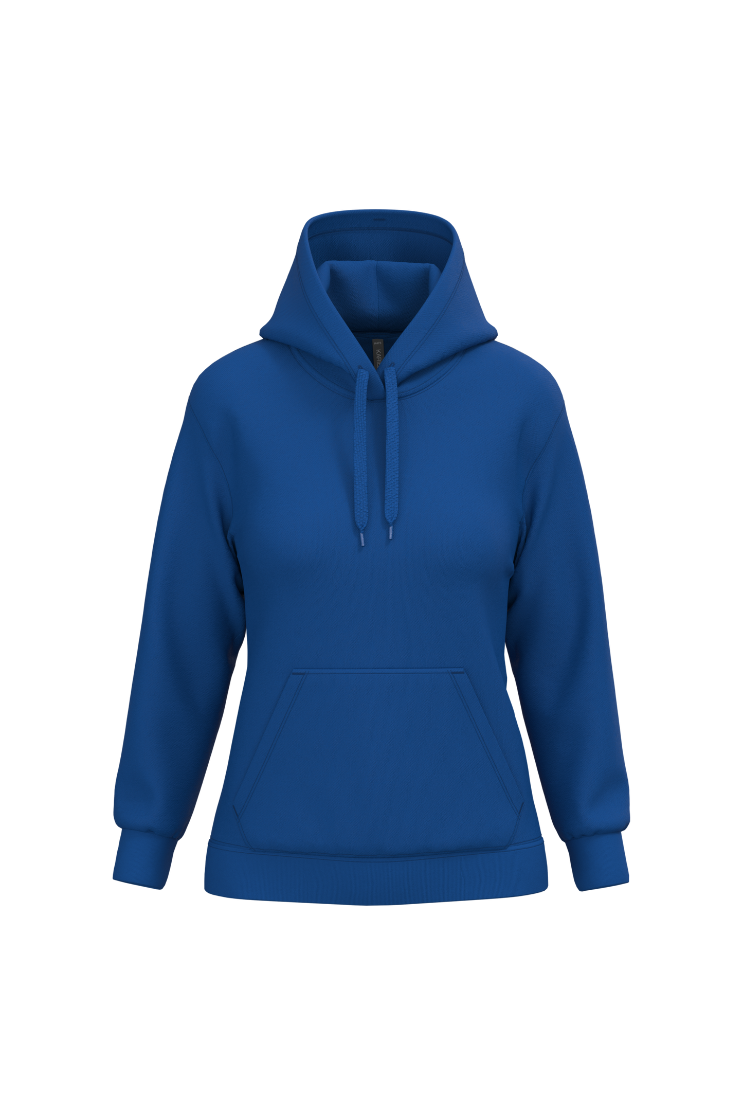 Felpa donna con cappuccio (K473-taglie-grandi)