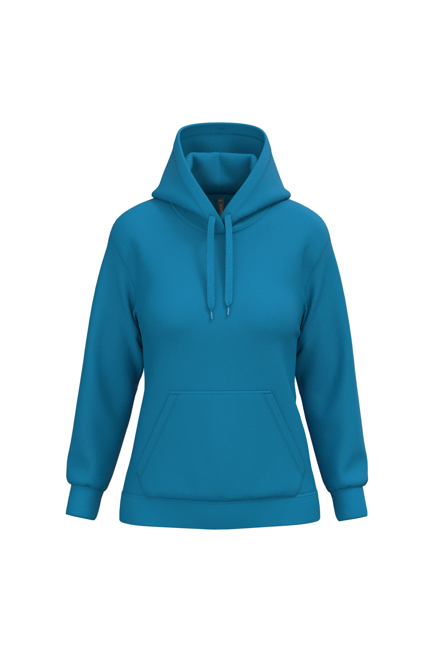Felpa donna con cappuccio (K473-taglie-grandi)