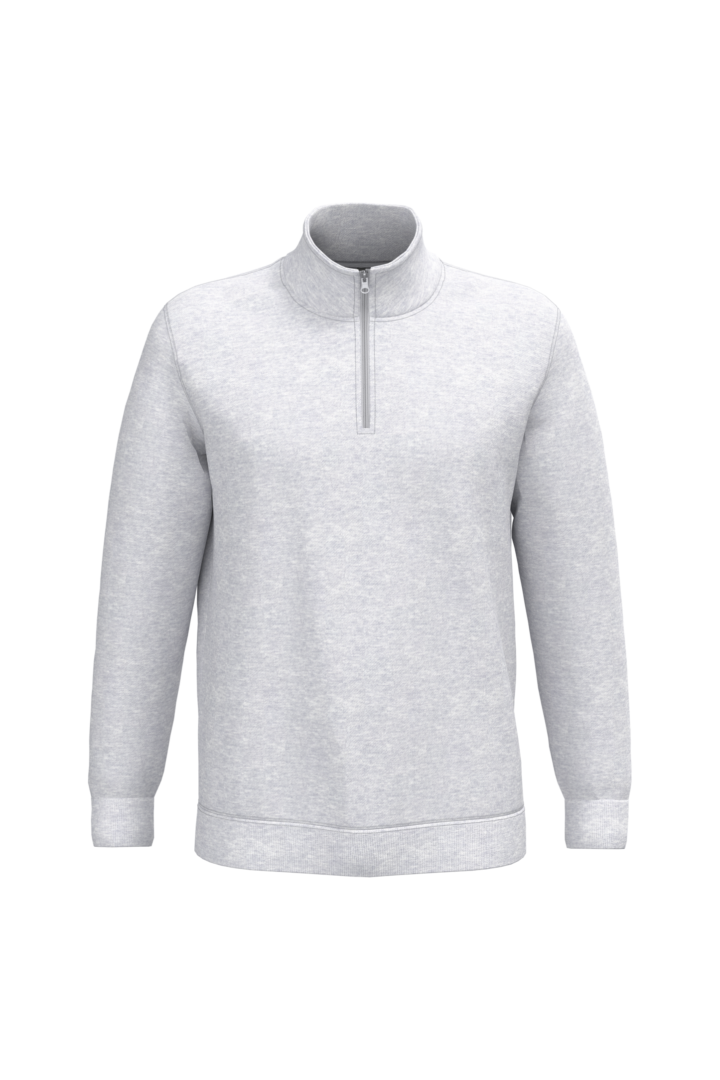 Felpa zip 1/4 (K478C-taglie-grandi)