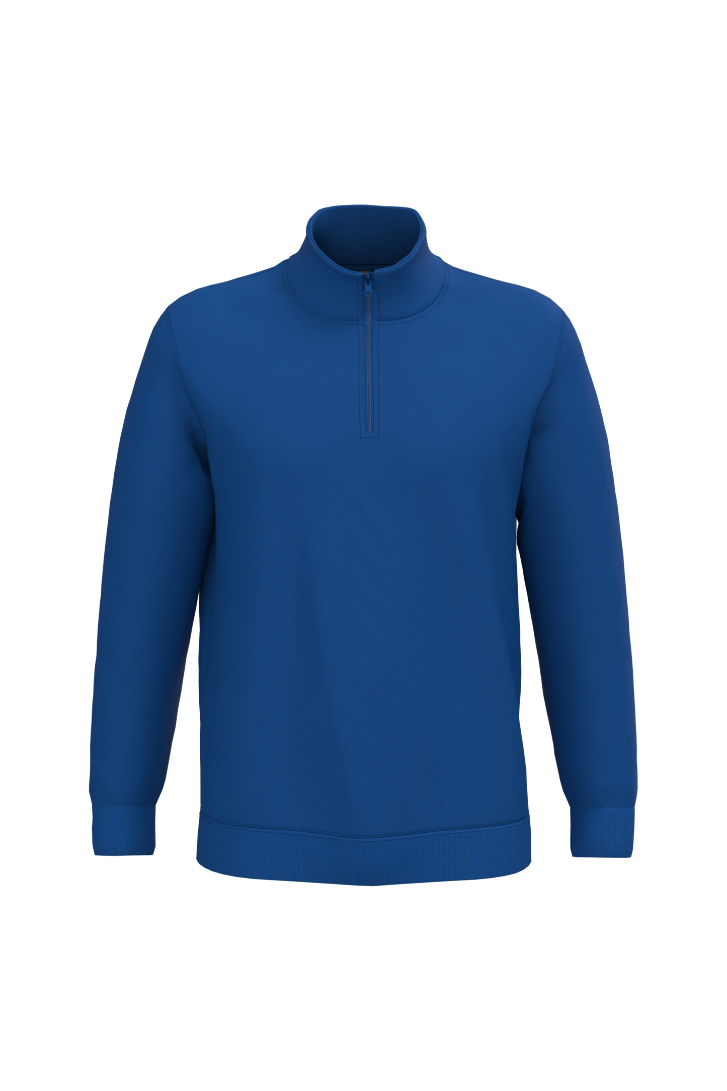 Felpa zip 1/4 (K478C-taglie-grandi)