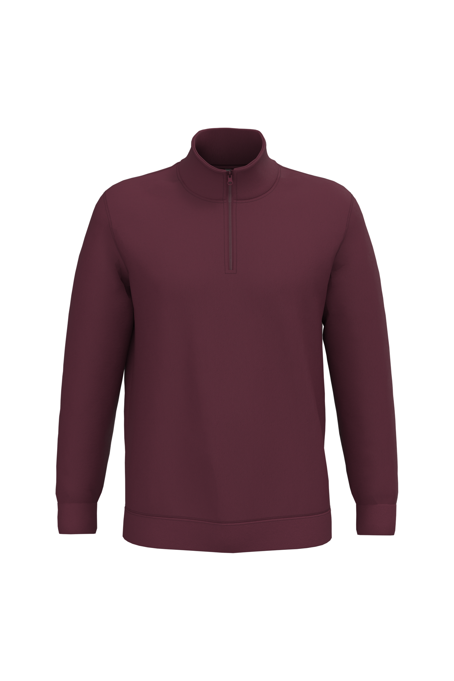 Felpa zip 1/4 (K478C-taglie-grandi)