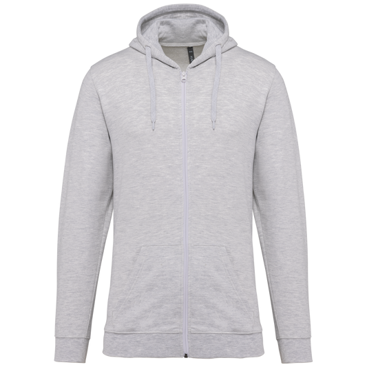 Felpa con cappuccio full zip (K479-taglie-grandi)