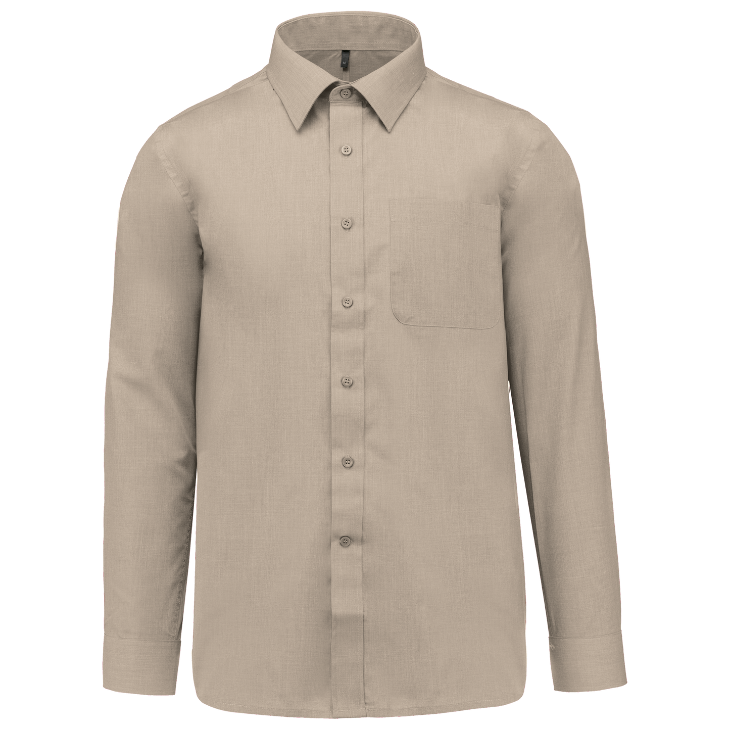 Camicia popeline policotone uomo facile da lavare (K545C-taglie-standard)