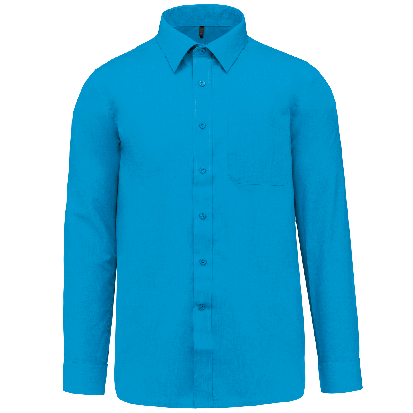 Camicia popeline policotone uomo facile da lavare (K545C-taglie-standard)