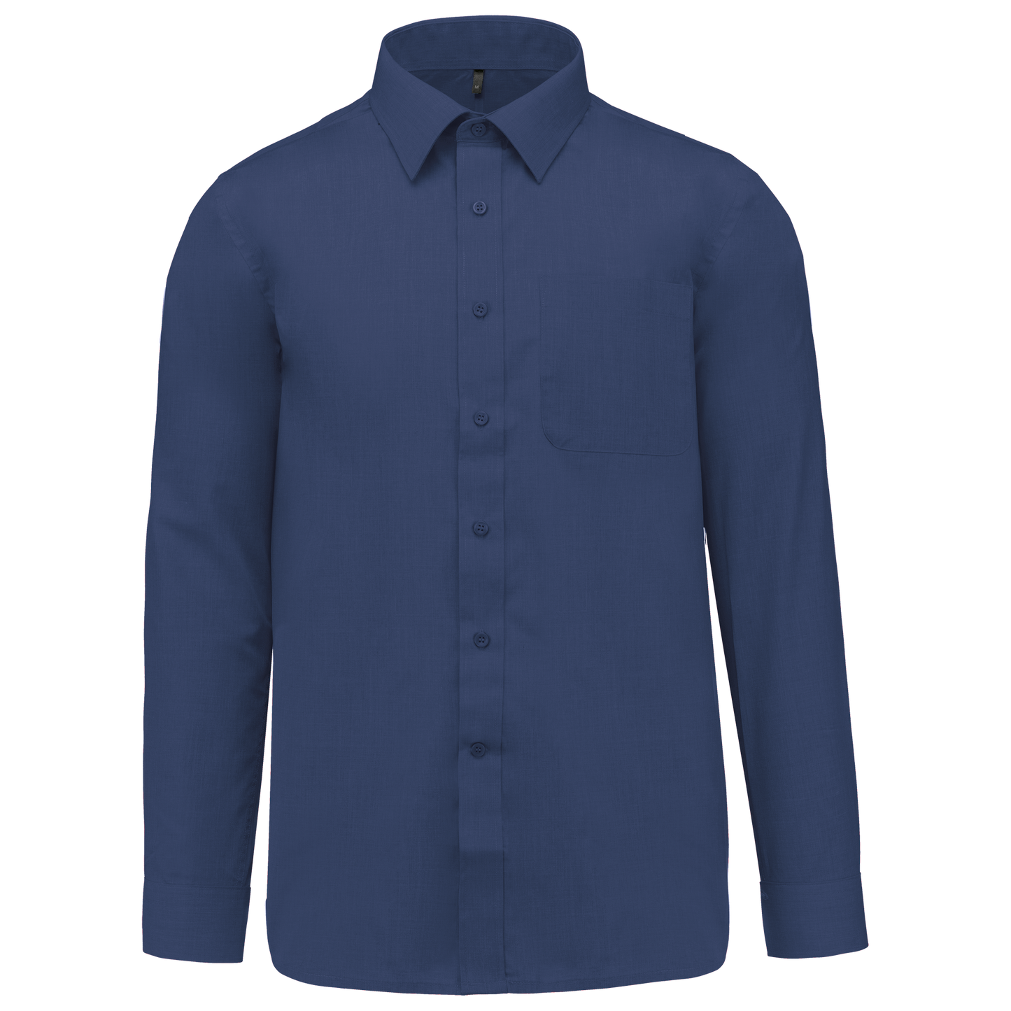 Camicia popeline policotone uomo facile da lavare (K545C-taglie-standard)