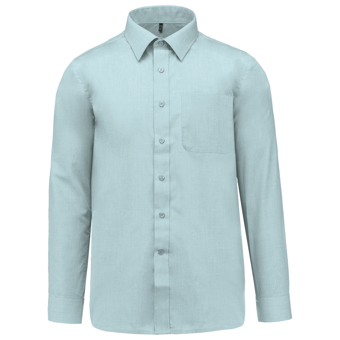 Camicia popeline policotone uomo facile da lavare (K545C-taglie-grandi)