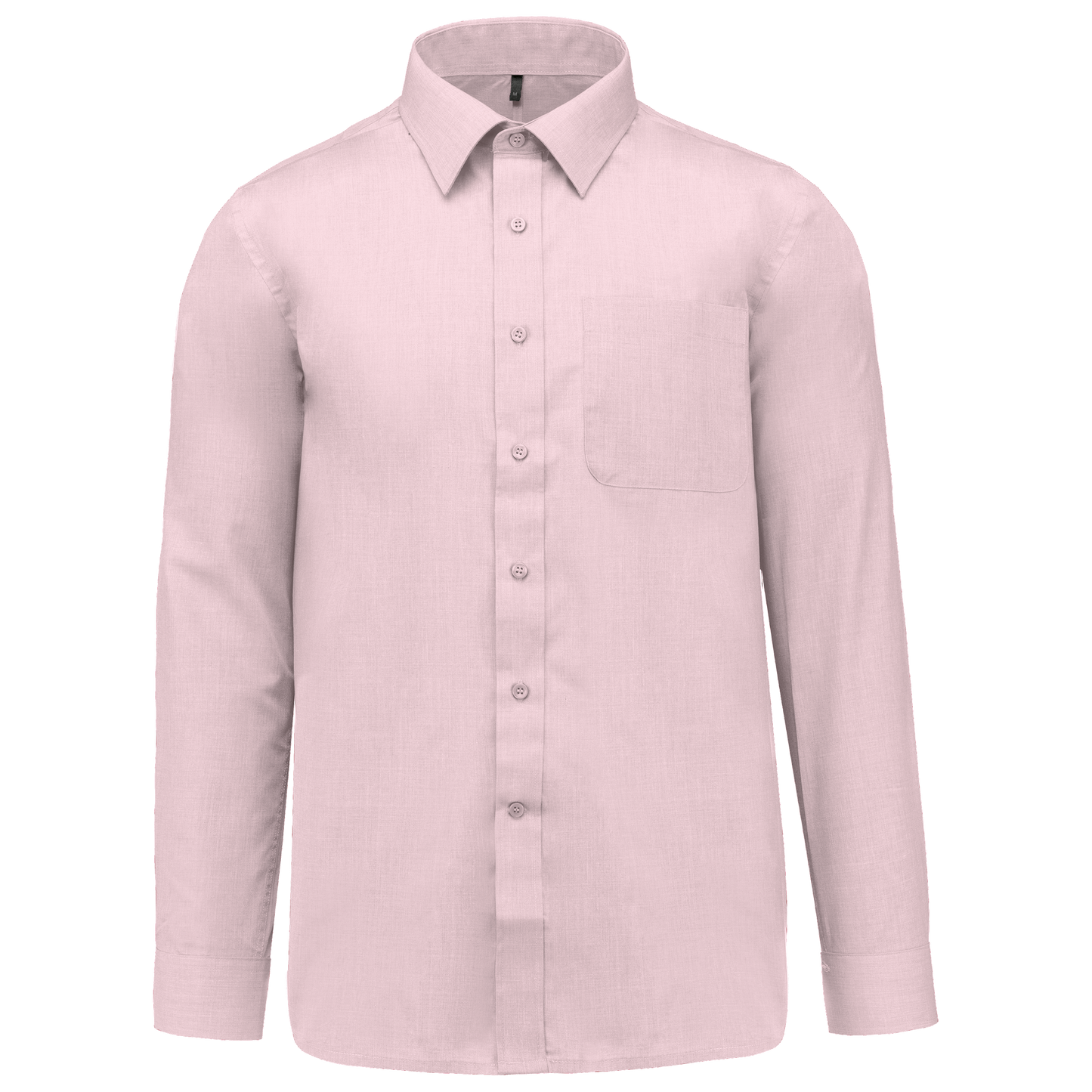 Camicia popeline policotone uomo facile da lavare (K545C-taglie-grandi)