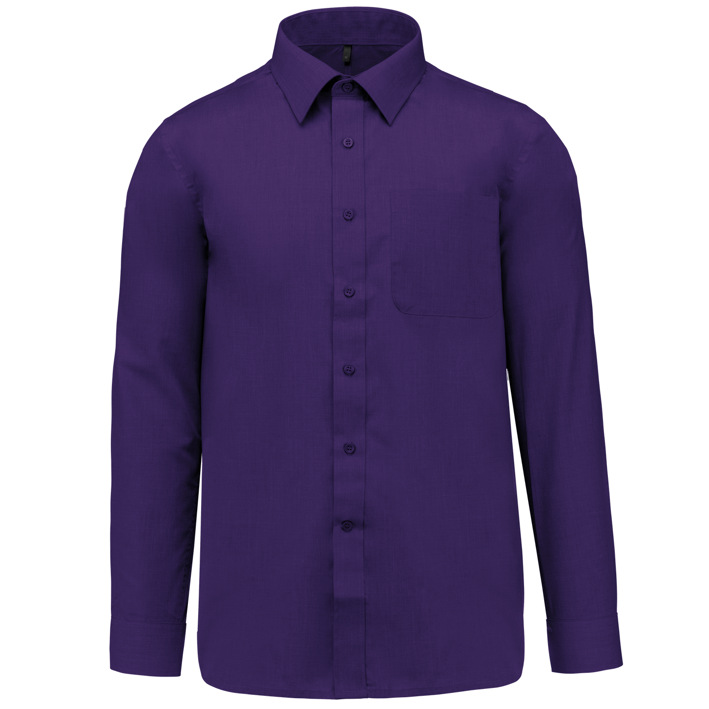 Camicia popeline policotone uomo facile da lavare (K545C-taglie-extralarge)
