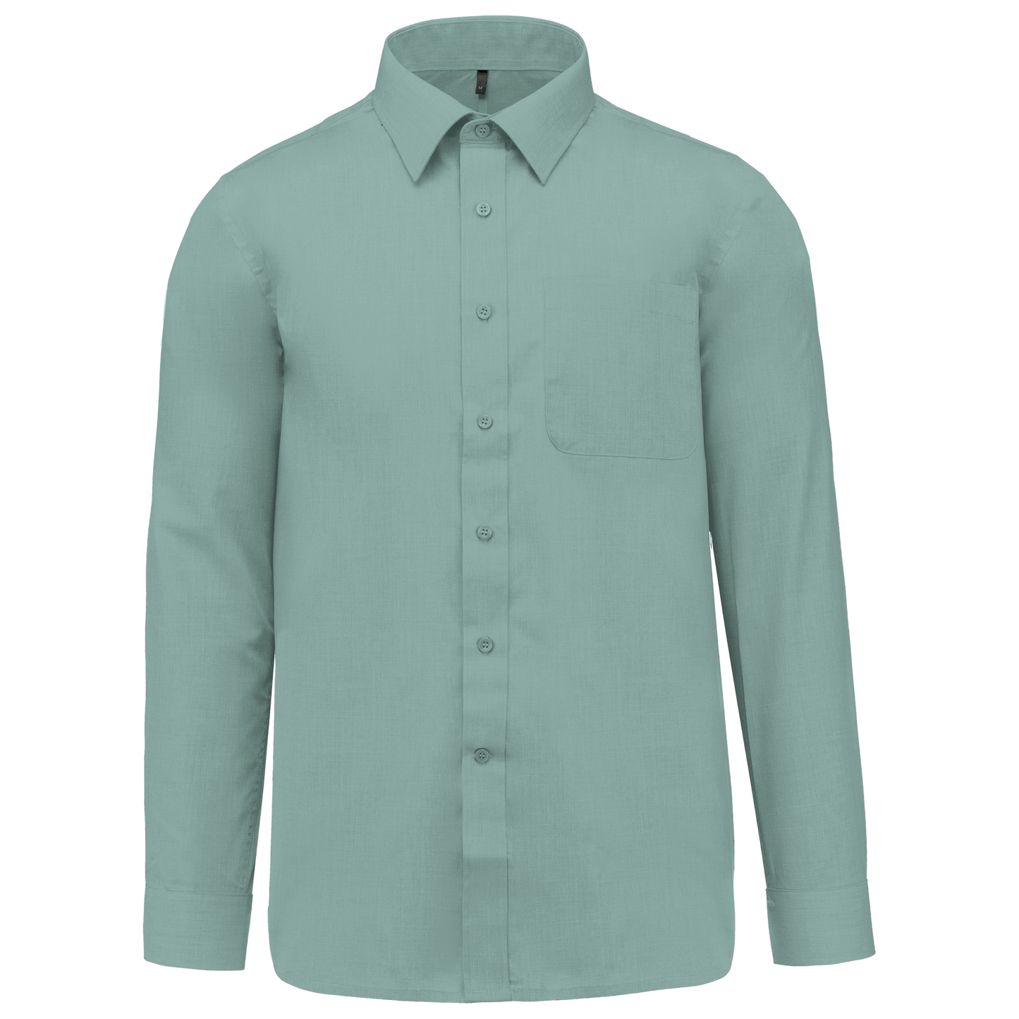 Camicia popeline policotone uomo facile da lavare (K545C-taglie-extralarge)