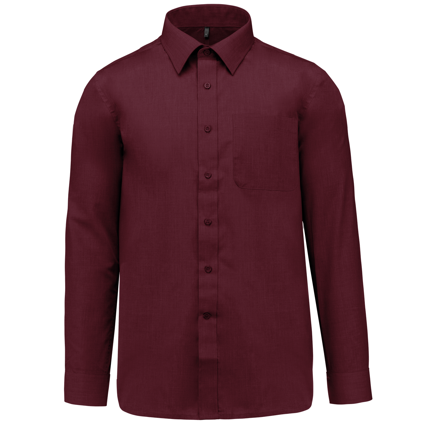 Camicia popeline policotone uomo facile da lavare (K545C-taglie-standard)