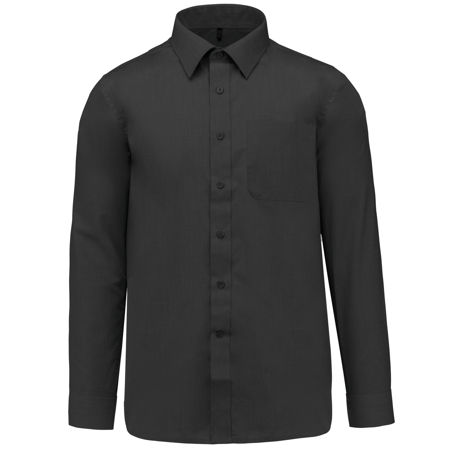 Camicia popeline policotone uomo facile da lavare (K545C-taglie-extralarge)