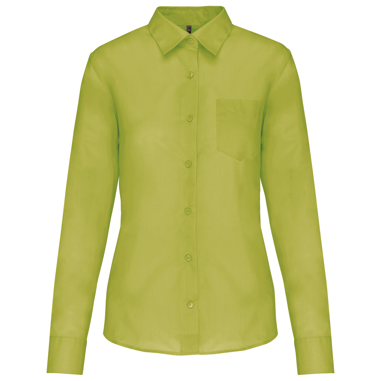 Camicia popeline policotone donna facile da lavare (K549C-taglie-standard)