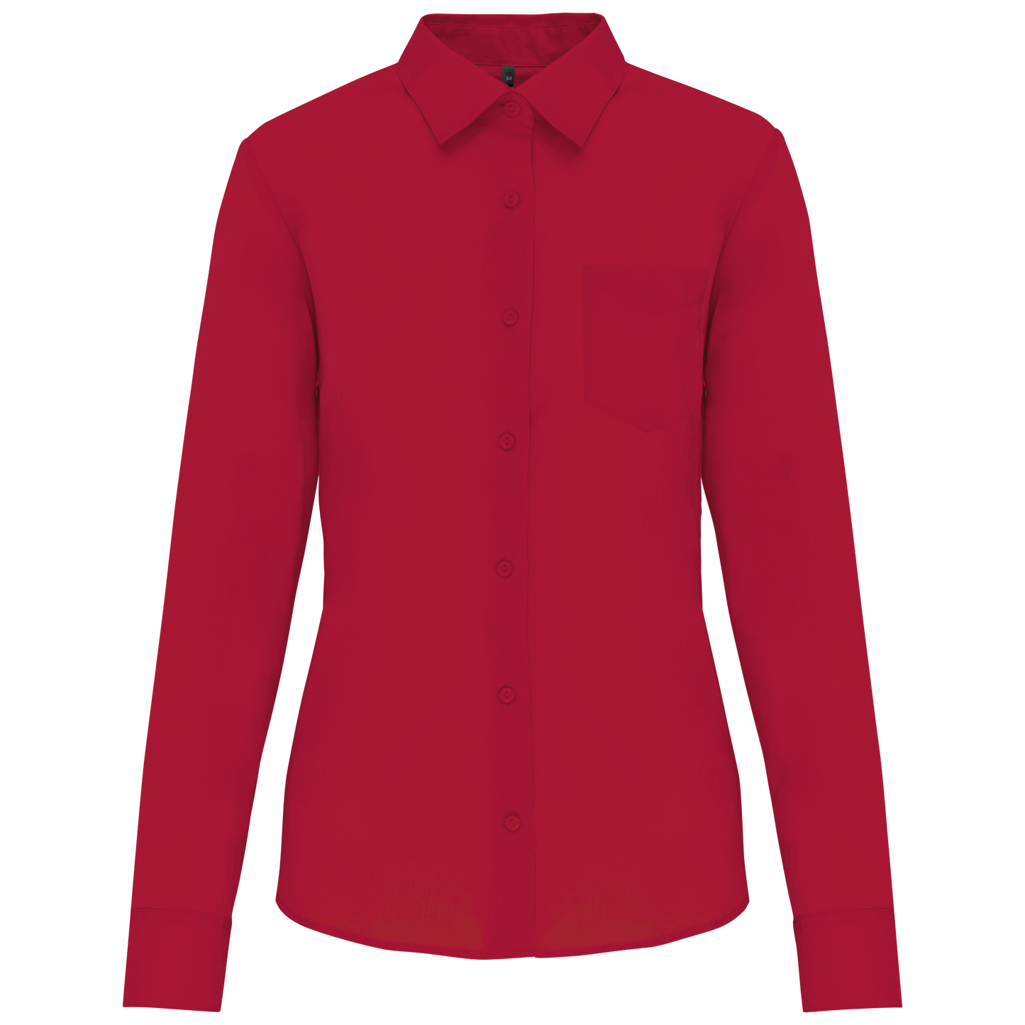 Camicia popeline policotone donna facile da lavare (K549C-taglie-standard)