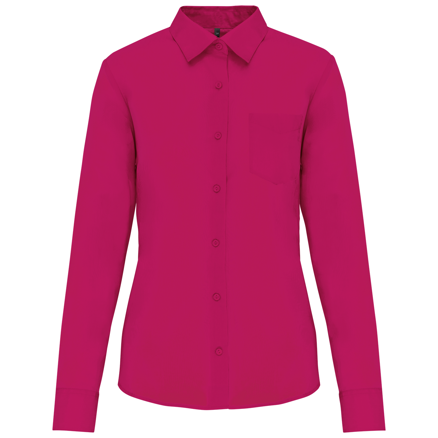 Camicia popeline policotone donna facile da lavare (K549C-taglie-extralarge)