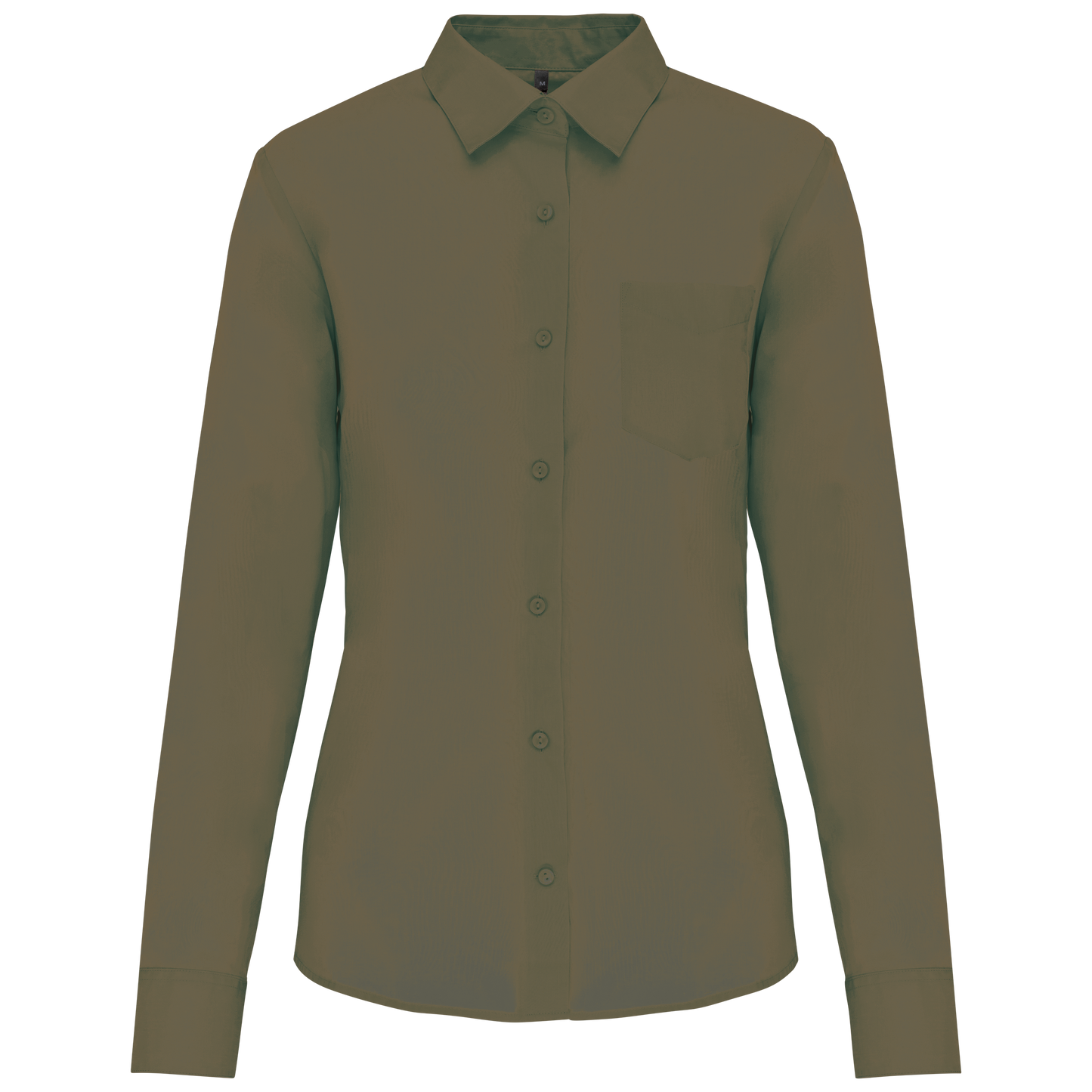 Camicia popeline policotone donna facile da lavare (K549C-taglie-standard)