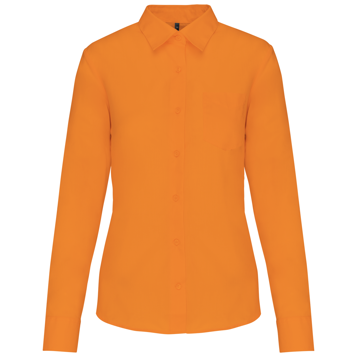 Camicia popeline policotone donna facile da lavare (K549C-taglie-extralarge)