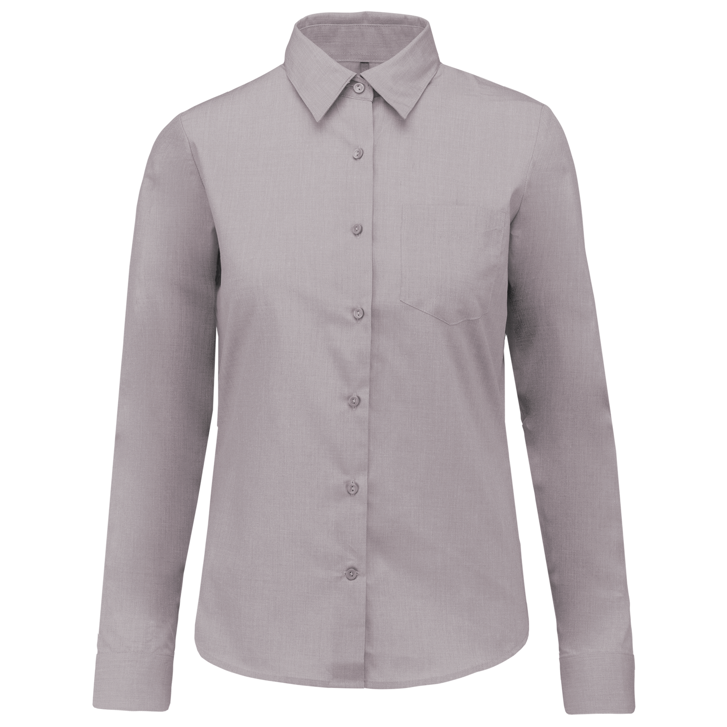 Camicia popeline policotone donna facile da lavare (K549C-taglie-standard)