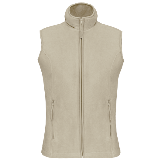 Bodywarmer micropile donna (K906-taglie-grandi)