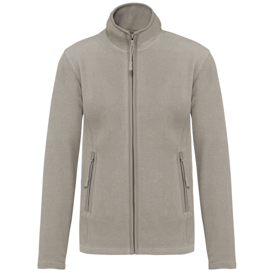 Giacca micropile con zip donna (K907-taglie-grandi)