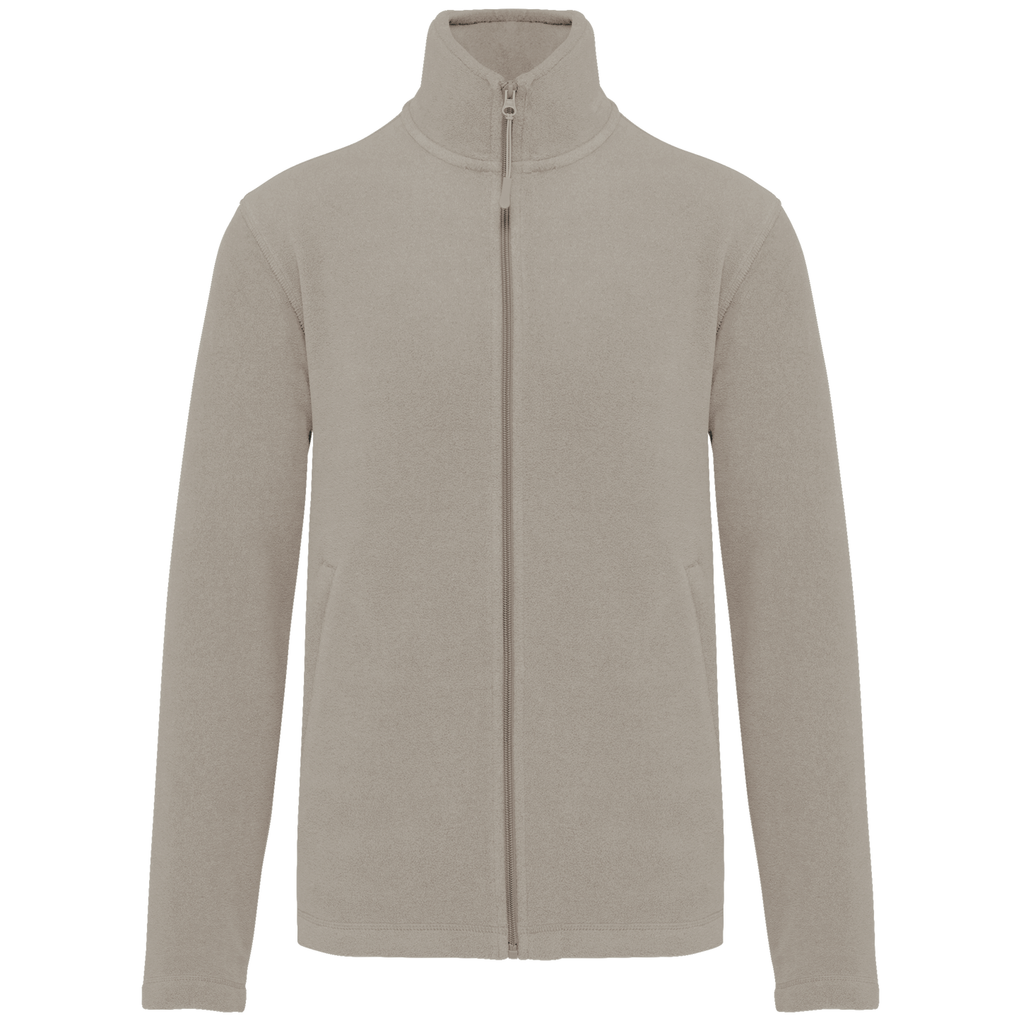 Giacca micropile con zip uomo (K911-taglie-extralarge)