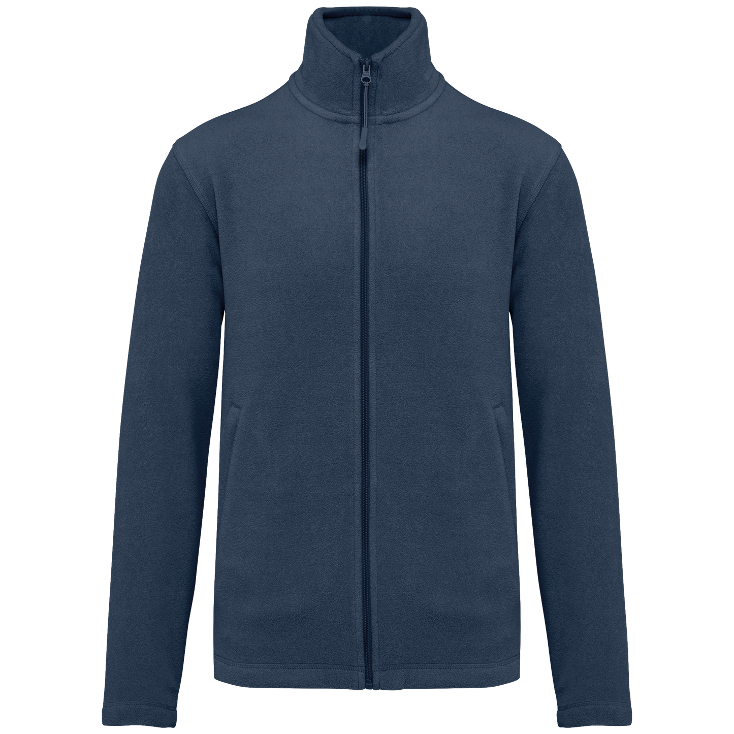 Giacca micropile con zip uomo (K911-taglie-extralarge)