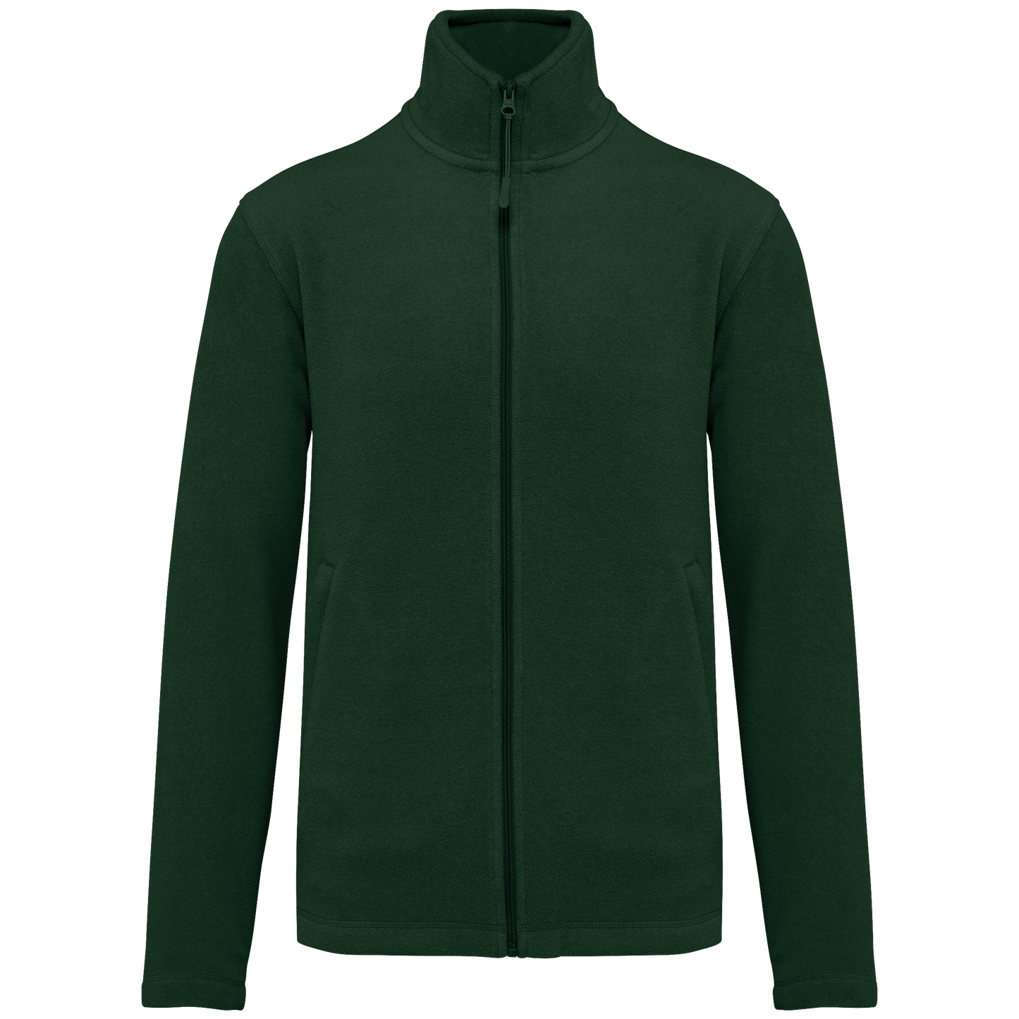 Giacca micropile con zip uomo (K911-taglie-standard)