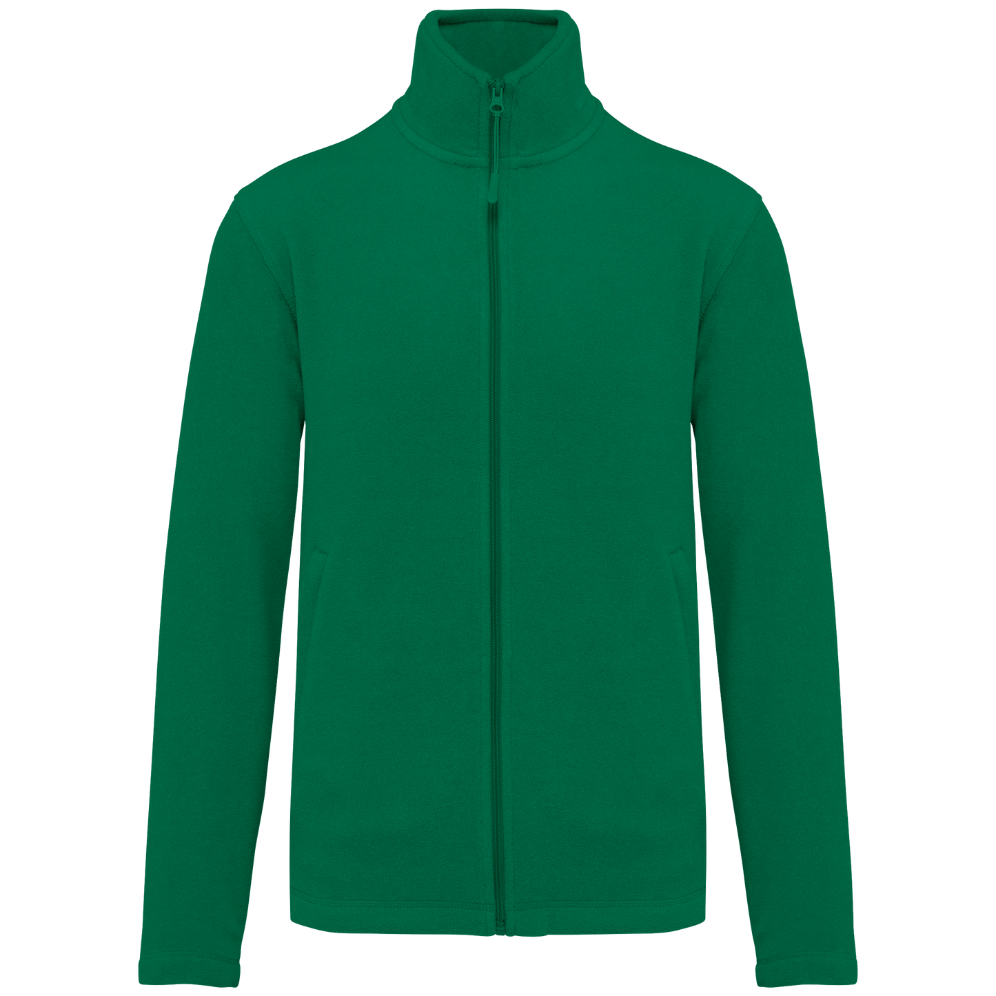 Giacca micropile con zip uomo (K911-taglie-extralarge)