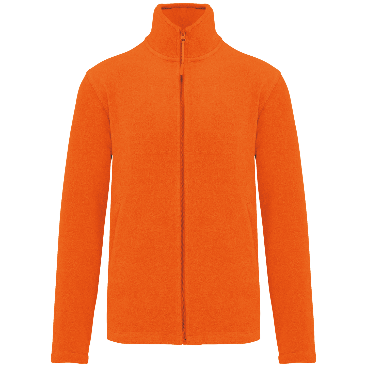 Giacca micropile con zip uomo (K911-taglie-grandi)
