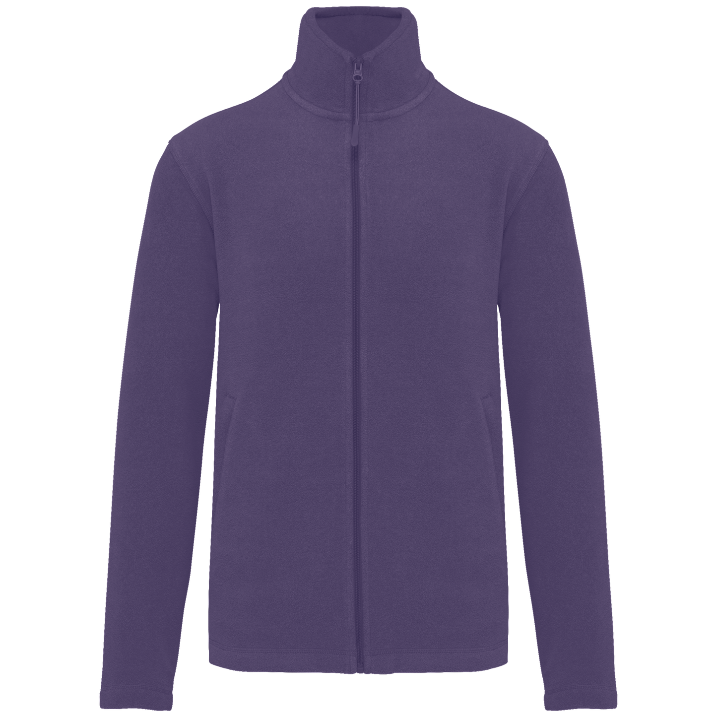 Giacca micropile con zip uomo (K911-taglie-grandi)